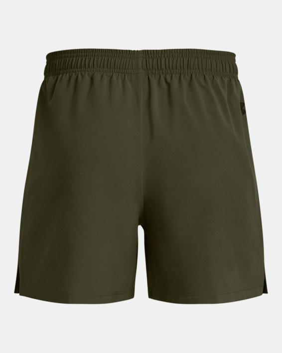 Men's Project Rock 5" Woven Shorts in Green image number 6